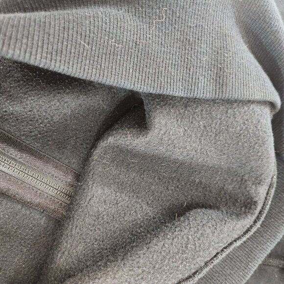 Lululemon Vintage Scuba Hoodie Black Size 8 w/ Thumbholes - Picture 8 of 8